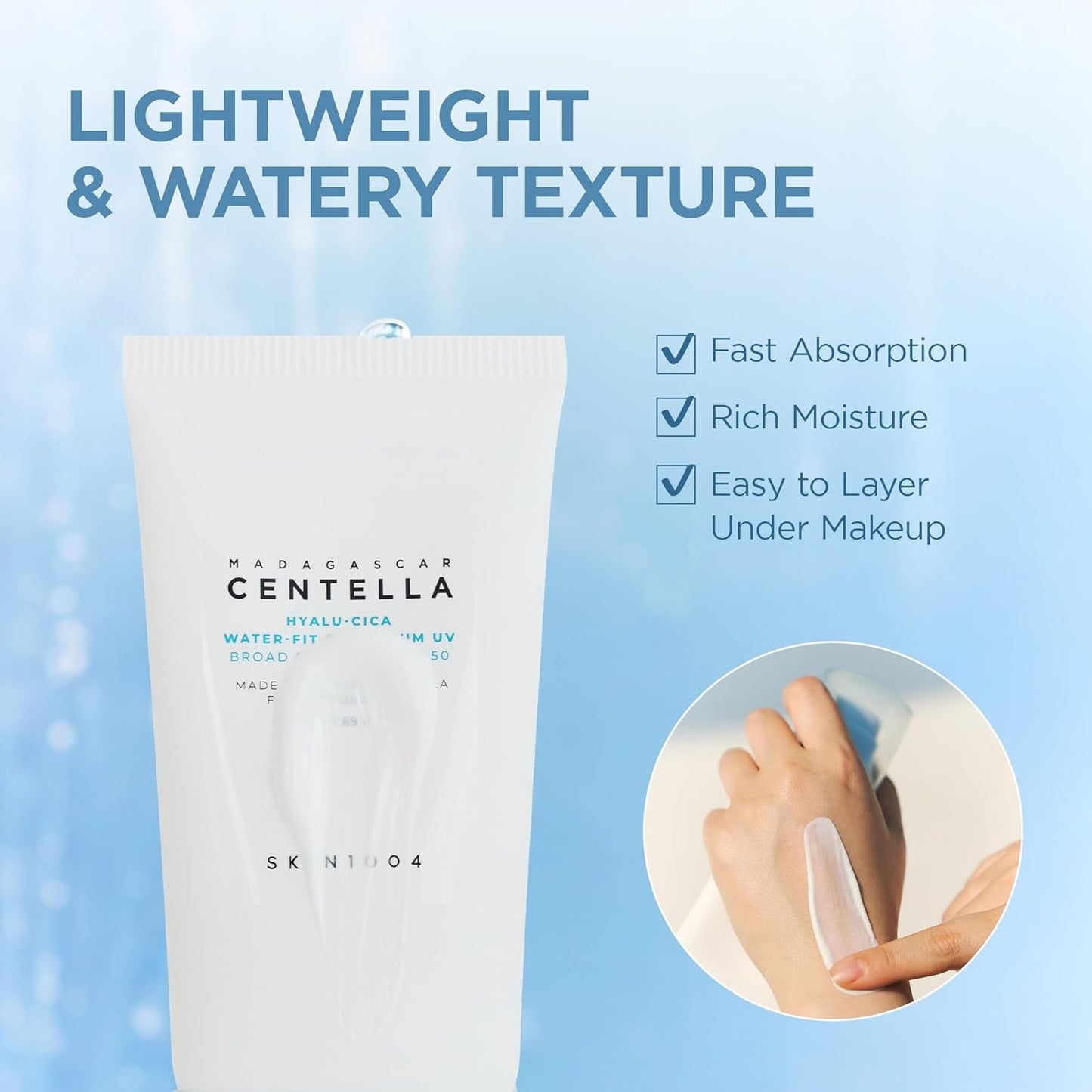 Hyalu-Cica Water-Fit Sun Serum SPF50+ | 100ml