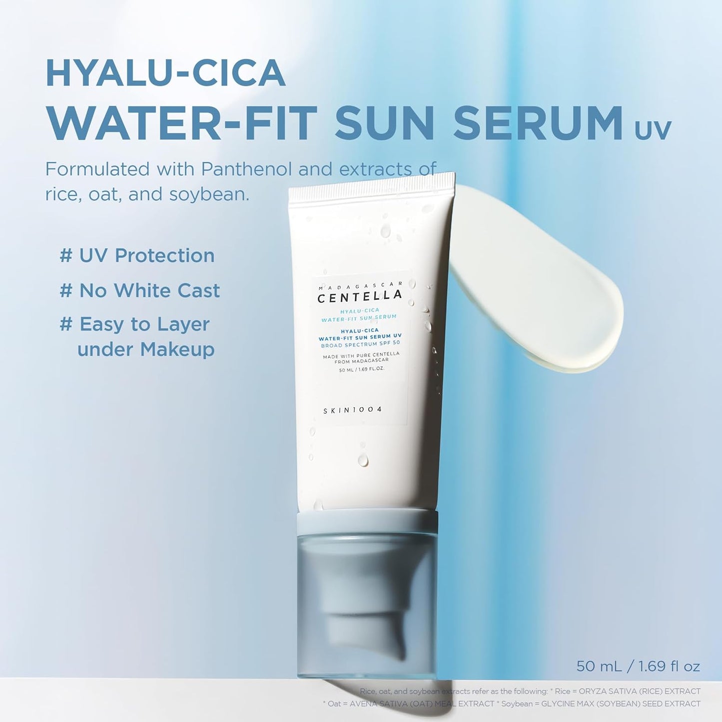 Hyalu-Cica Water-Fit Sun Serum SPF50+ | 100ml